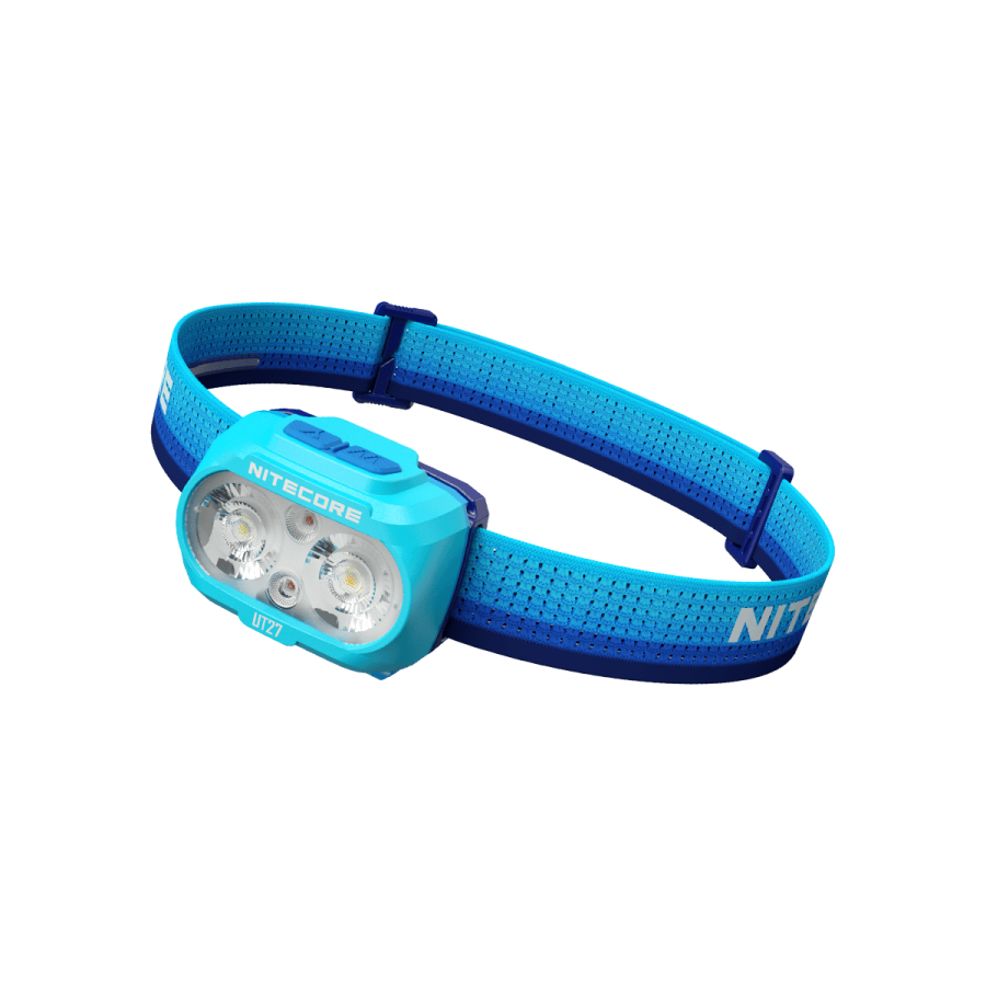 Nitecore UT27 MB (Blue) 800L Four Light Sources Lightweight Trail Running Headlamp (1 x HLB1500)