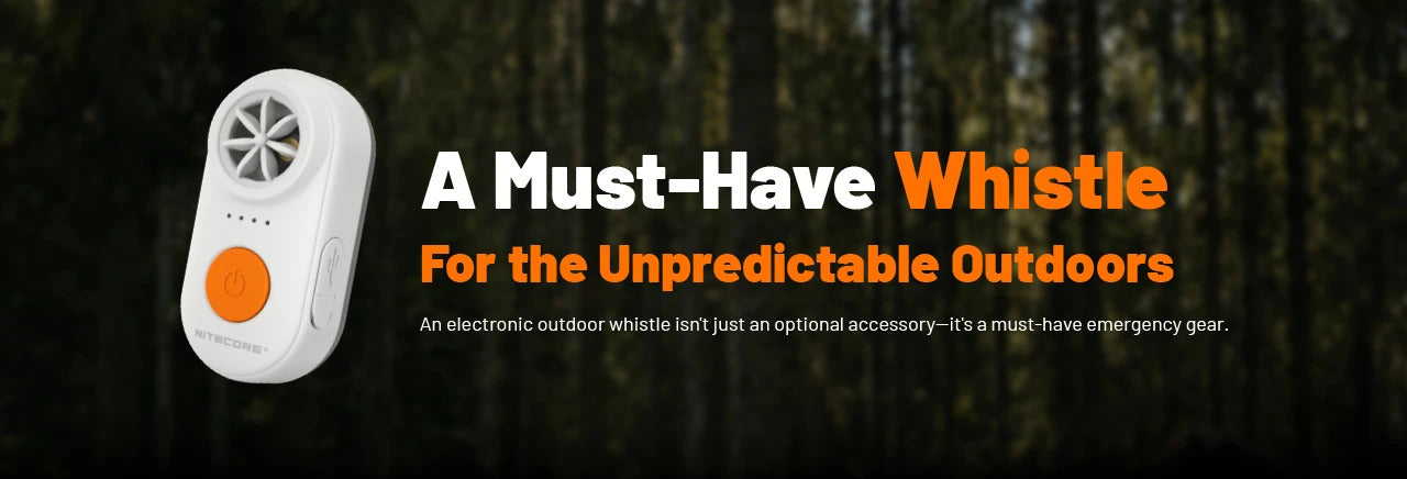 Nitecore NWE10 Electronic Outdoor Whistle