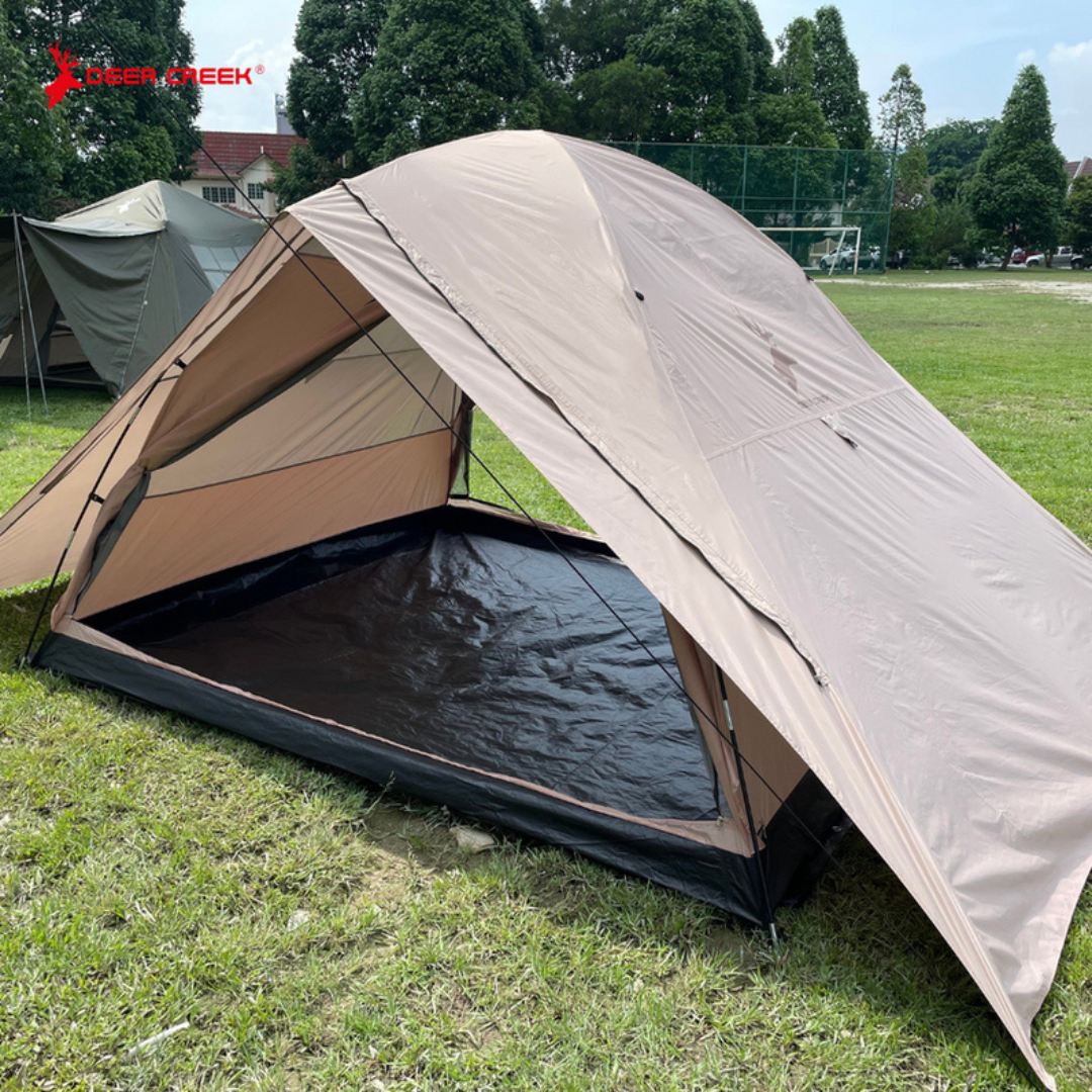 Deer Creek Hurricane Plus 8 Person Dome Tent Extended 2.0 Dessert