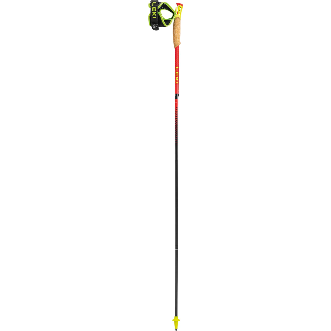 Leki Ultratrail FX.One Superlite (Bright Red/Neon Yellow/Natural Carbon)