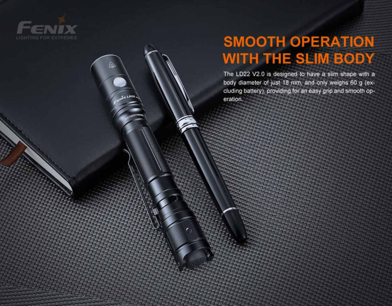 Fenix LD22 V2.0 Luminus SST20 WXS LED 800L Rechargeable Flashlight