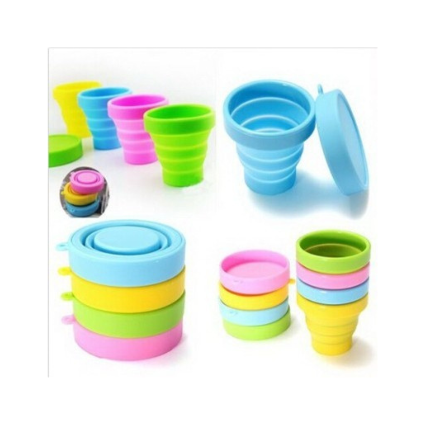 Outdoor Collapsible Silicone Cup