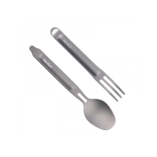 NexTool Titanium Cutlery Set KT5525 / NE0124 Camping Tableware Spoon Fork