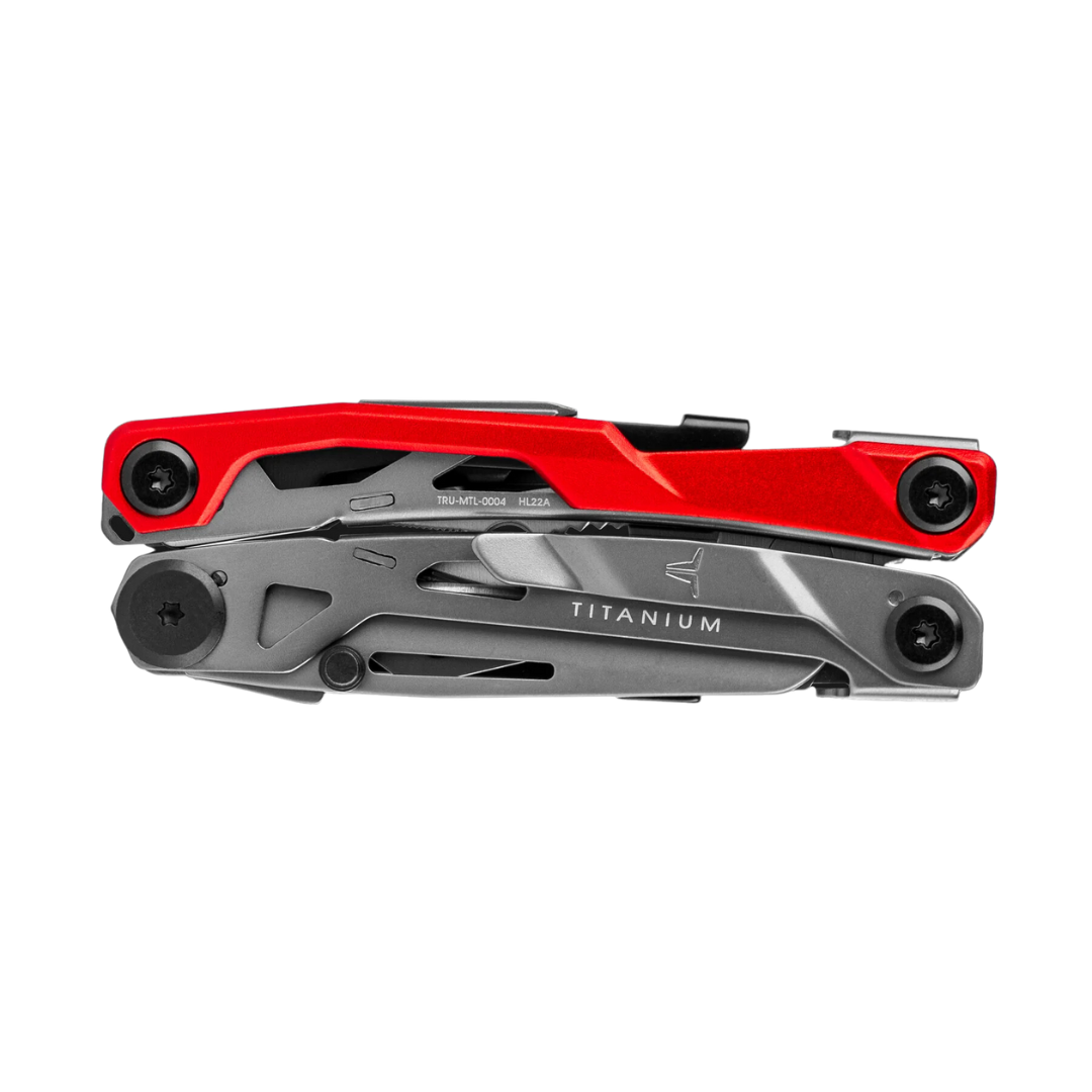 True Utility Ti Pocket Multi Tool All-In-One Locking Titanium Toolkit ...