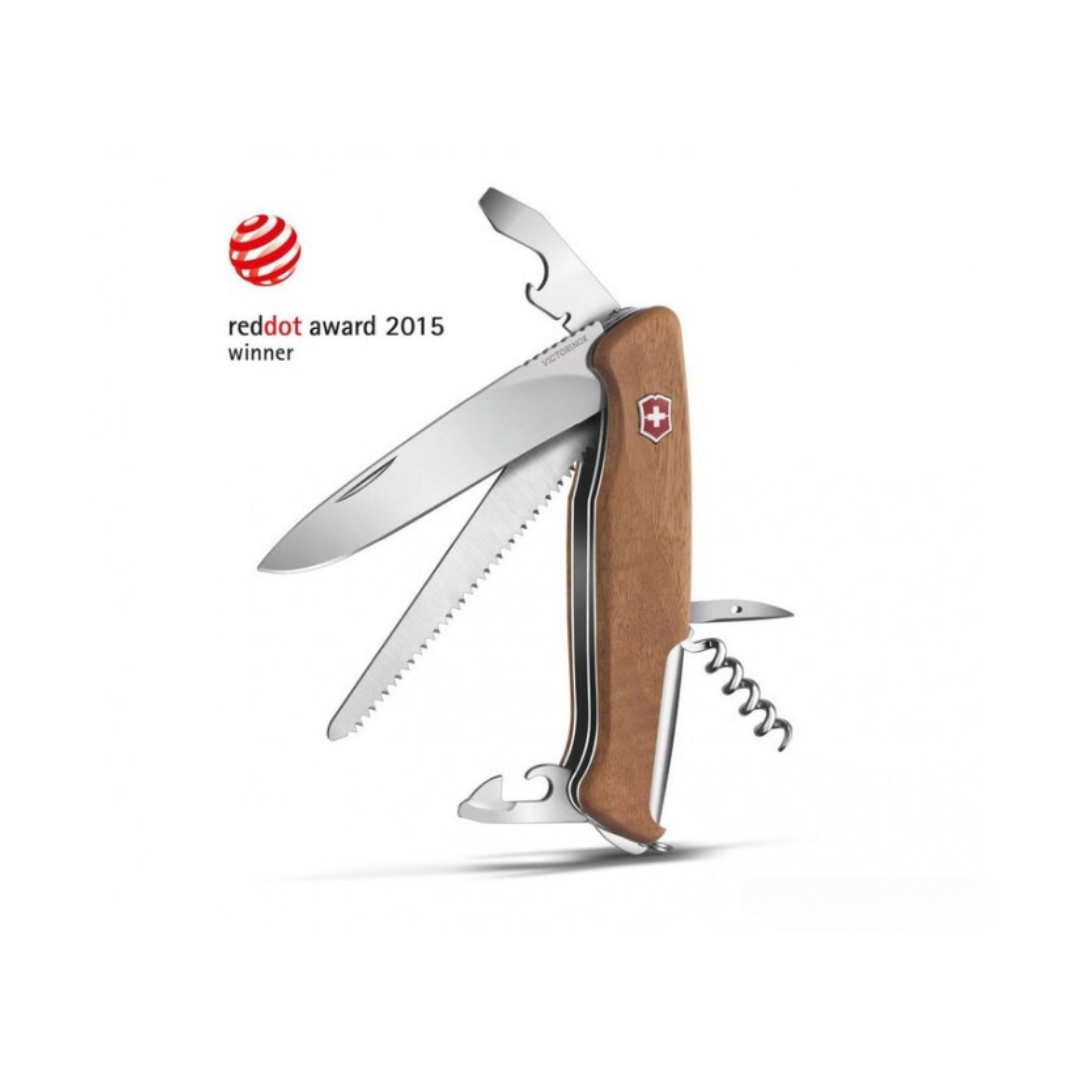 Victorinox Ranger Wood 55 Walnut Wood Multitool 0.9561.63
