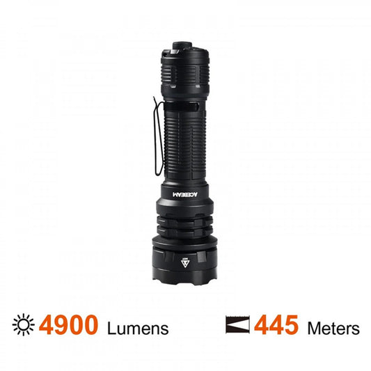 Acebeam P17 CREE XHP70.3 HI LED 4900 Lumens Tactical Flashlight