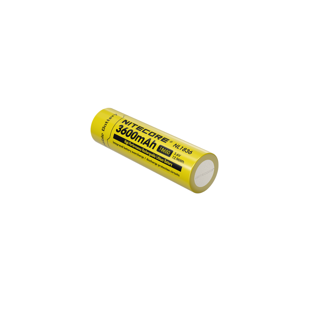 Nitecore 18650 3600mAh Rechargeable Li-ion Battery NL1836