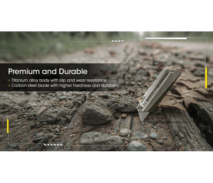 Nitecore NTK09 Titanium Utility EDC Knife