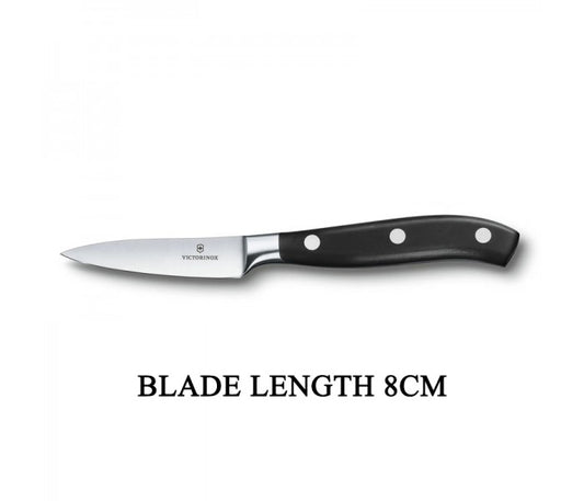 Victorinox Grand Maitre 8cm Straight Edge Forged Paring Knife 7.7203.08G