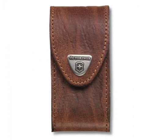 Victorinox Leather Pouch Brown 5-8 Layers 4.0545