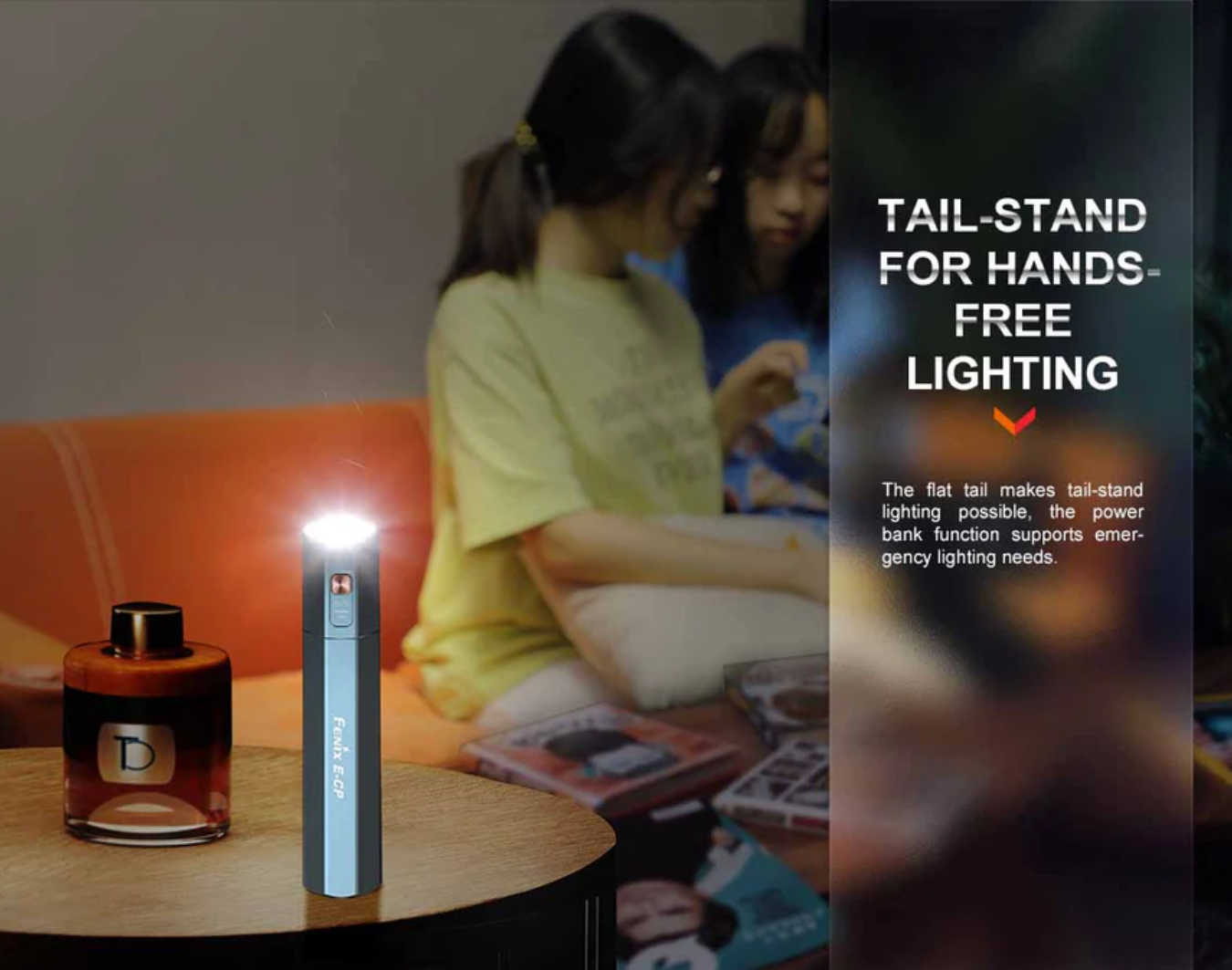 Fenix E-CP Luminus SST40 LED 1600L Power Bank Flashlight