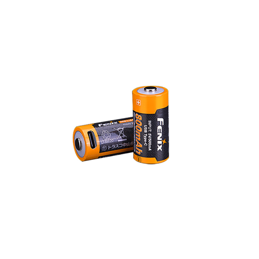 Fenix 16340 RCR123 3.6V 800mAh Li-ion USB Rechargeable Battery (ARB-L16-800UP)