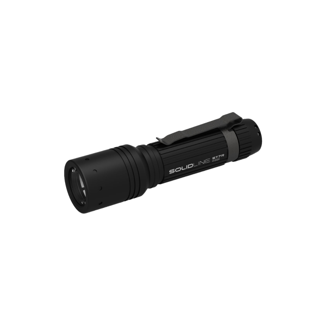 Solidline ST7R 1000 Lumens 300 meters Rechargeable Flashlight Designed by Ledlenser