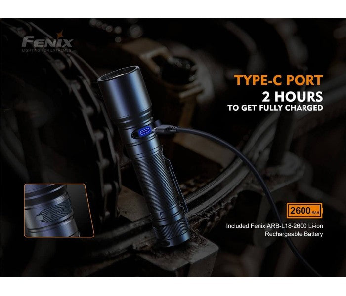 Fenix C6 V3.0 1500L Rechargeable Flashlight