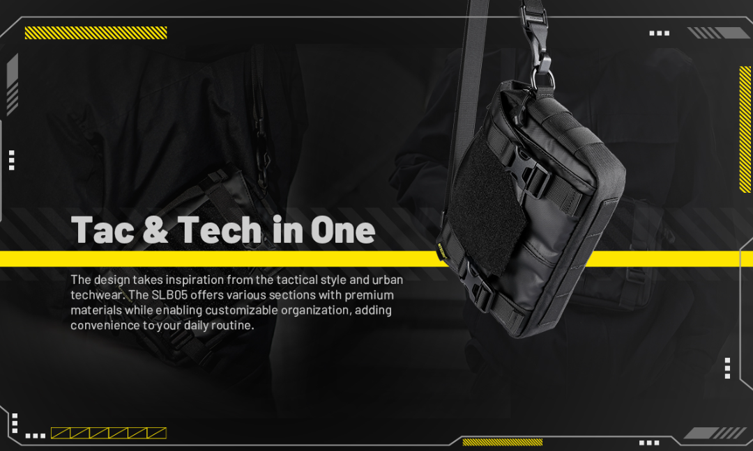 Nitecore SLB05 Modular Commuting Sling Bag