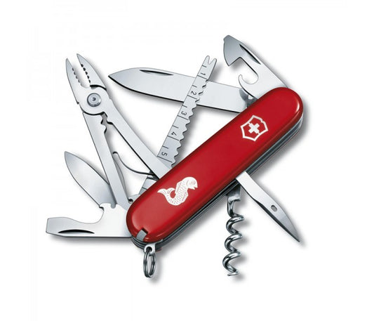 Victorinox Angler Red Fishing Pocket Knife Multitool 1.3653.72