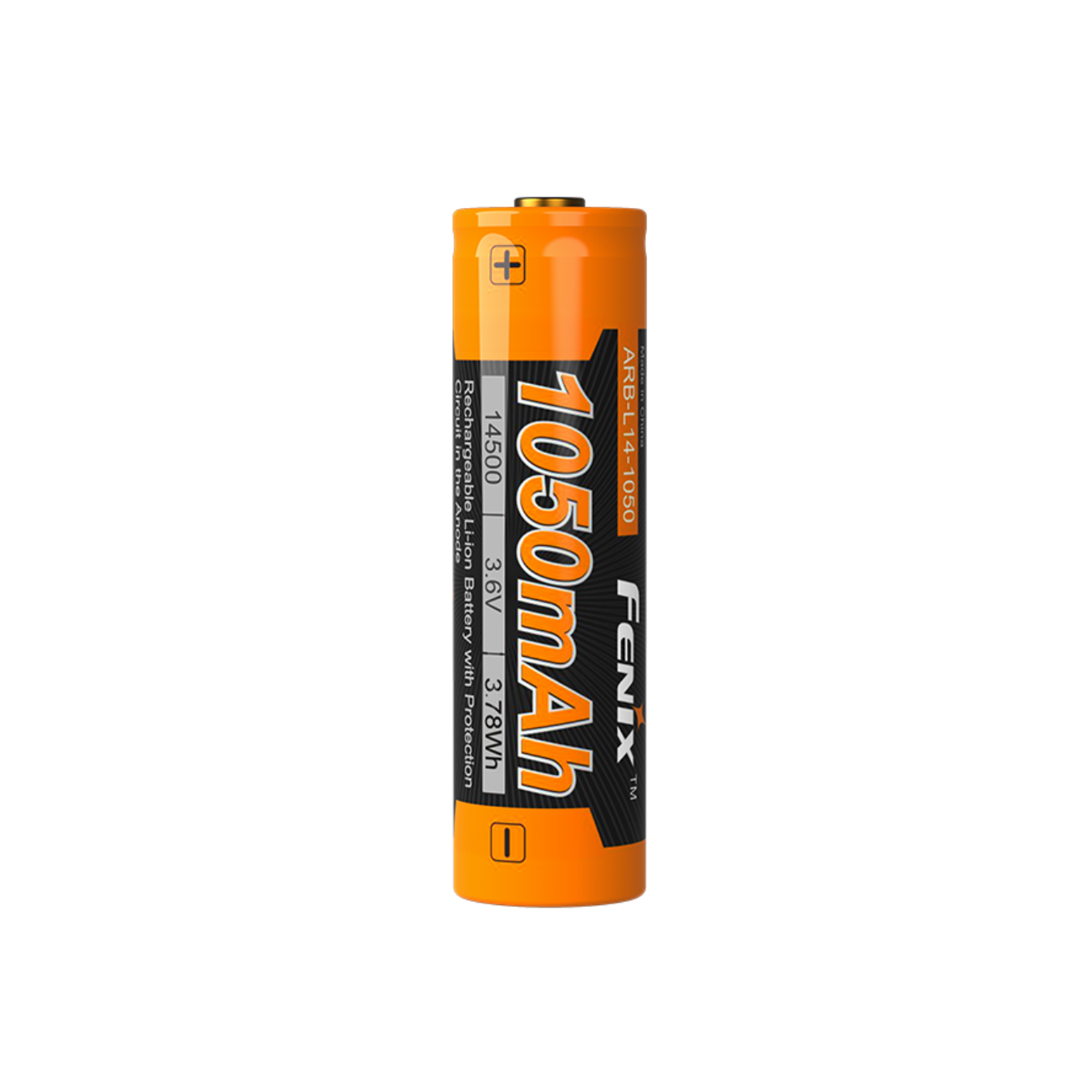 Fenix 14500 3.6V 1050mAh Li-ion Rechargeable Battery (ARB-L14-1050)