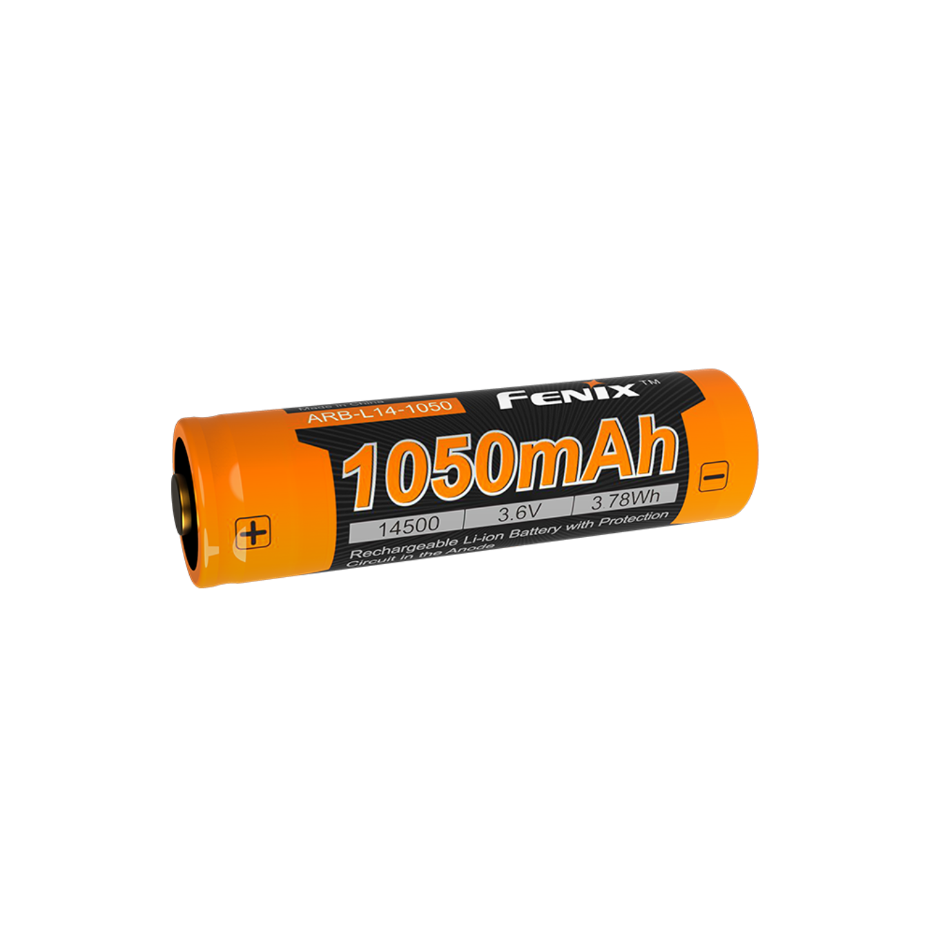 Fenix 14500 3.6V 1050mAh Li-ion Rechargeable Battery (ARB-L14-1050)