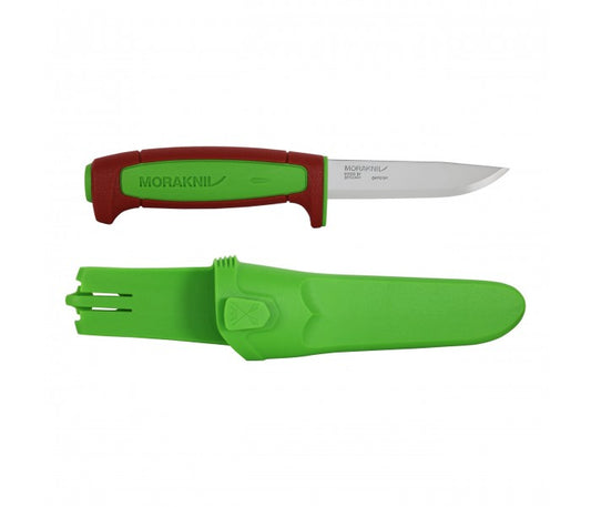 MoraKniv Basic 511 Ivy Green/Dala Red Limited Edition 2024 (C) All-round Utility Construction Knife 14281