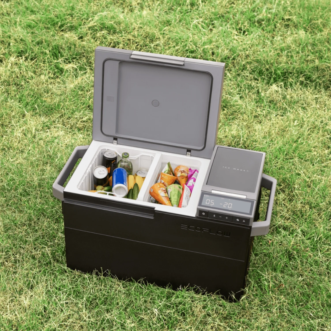 ECOFLOW GLACIER Portable Car Refrigerator Electric Cooler with Ice Maker Dual Zone WIFI APP