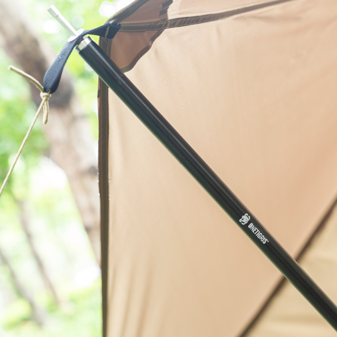 Onetigris Outdoor Tarp Poles (4.1ft/125cm)