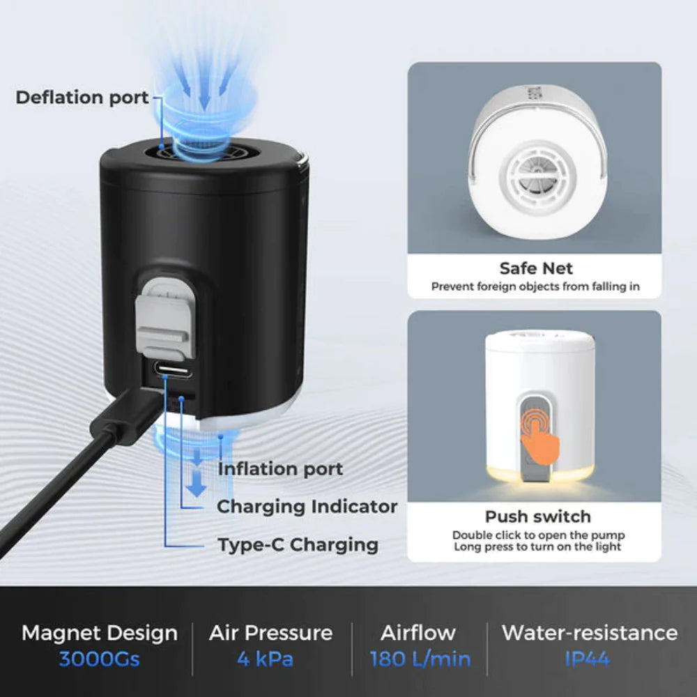 Flextail Tiny Pump 2X Ultimate 3-in-1 Outdoor Pump