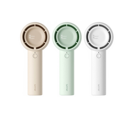 JISULIFE Handheld Fan 4500mAh Battery Portable Handheld