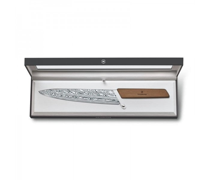 Victorinox Swiss Modern Carving Knife Damast Limited Edition 2022 22cm Straight Edge Damasteel 6.9010.22J22