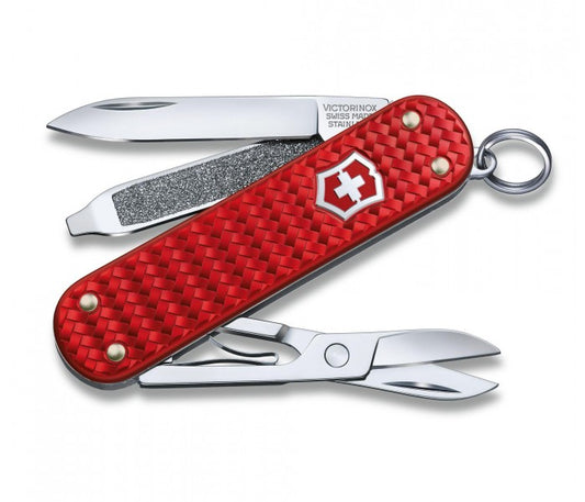 Victorinox Classic Precious Alox Iconic Red Multitool 0.6221.401G