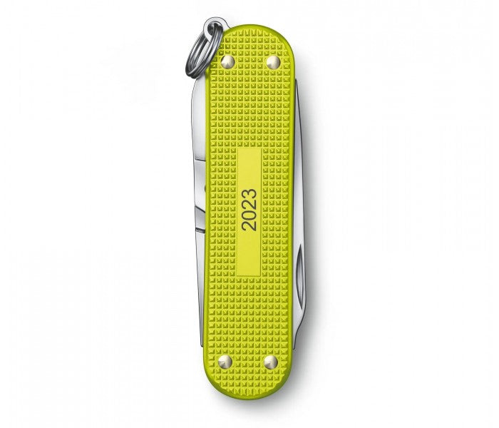 Victorinox Classic SD Alox Limited Edition 2023 Electric Yellow Multitool 0.6221.L23