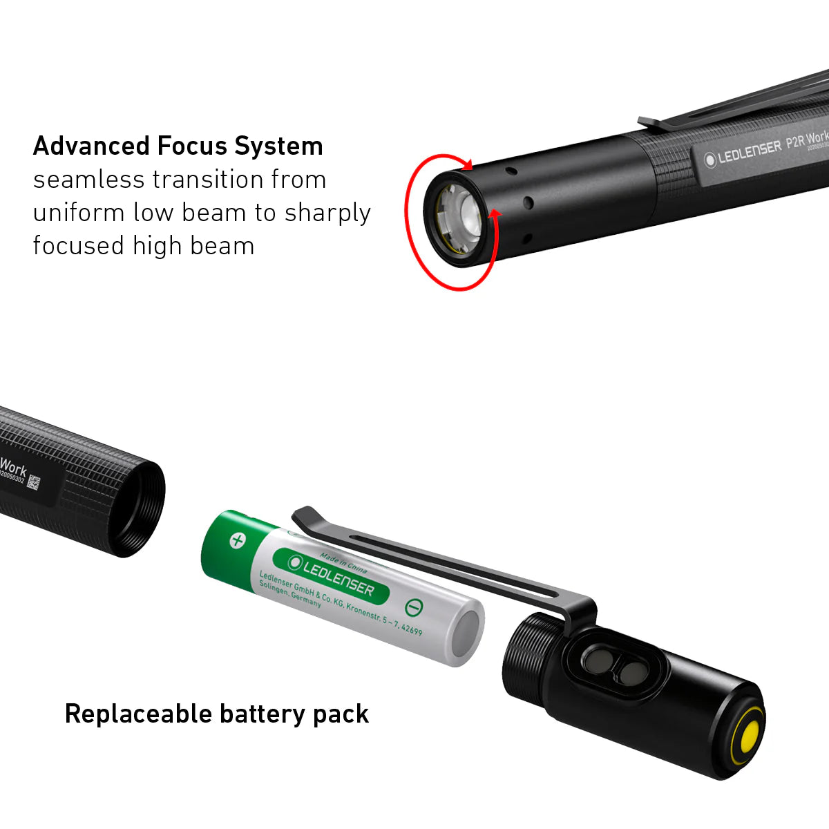 LED LENSER P2R Work