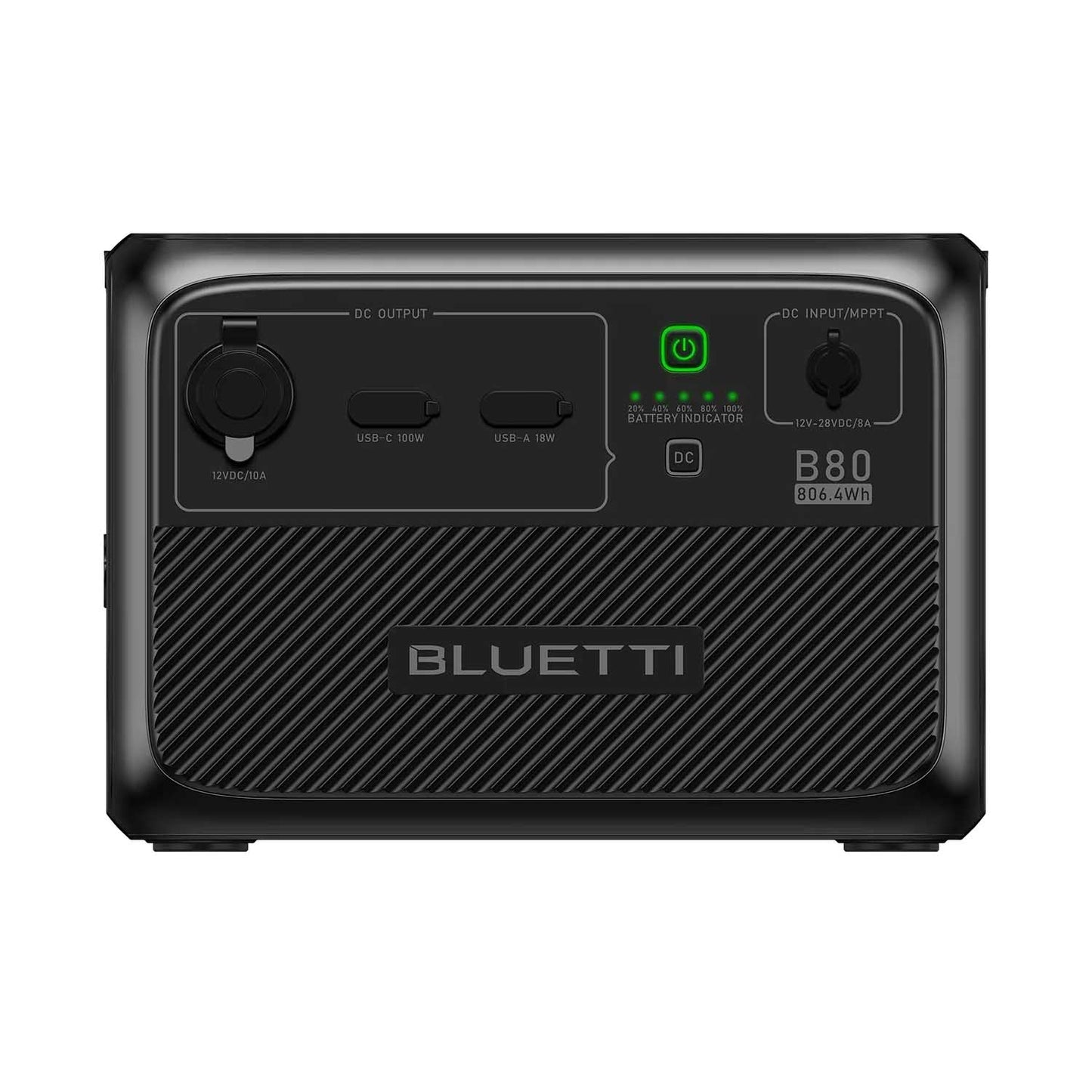 BLUETTI B80 Portable Power Station 806Wh LiFePO4 Expansion Battery AC Solar Generator