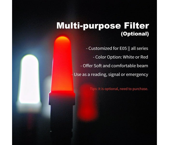 Manker E05 II Cu CW COPPER Cool White LED 1300L Rechargeable EDC Flashlight