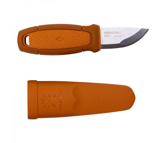 MoraKniv Eldris Burnt Orange (S) Outdoor Bushcraft Knife 13501