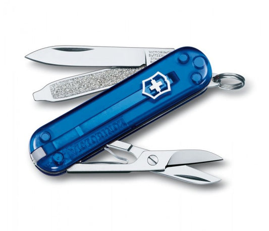Victorinox Classic SD Translucent Blue Multitool 0.6223.T2B1