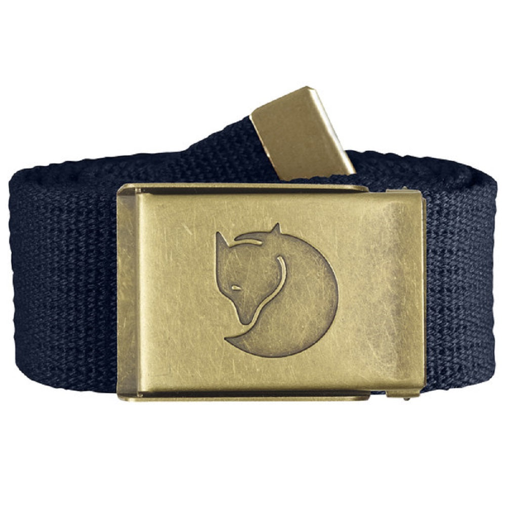 FJALLRAVEN CANVAS BRASS BELT 4 CM