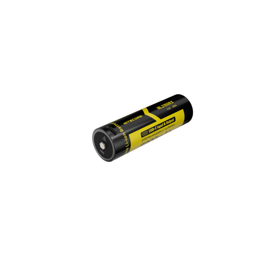 Nitecore 21700 5000mAh 8A 3.6V USB-C Input / Output Bidirectional Charging Rechargeable Li-ion Battery NL2150RX