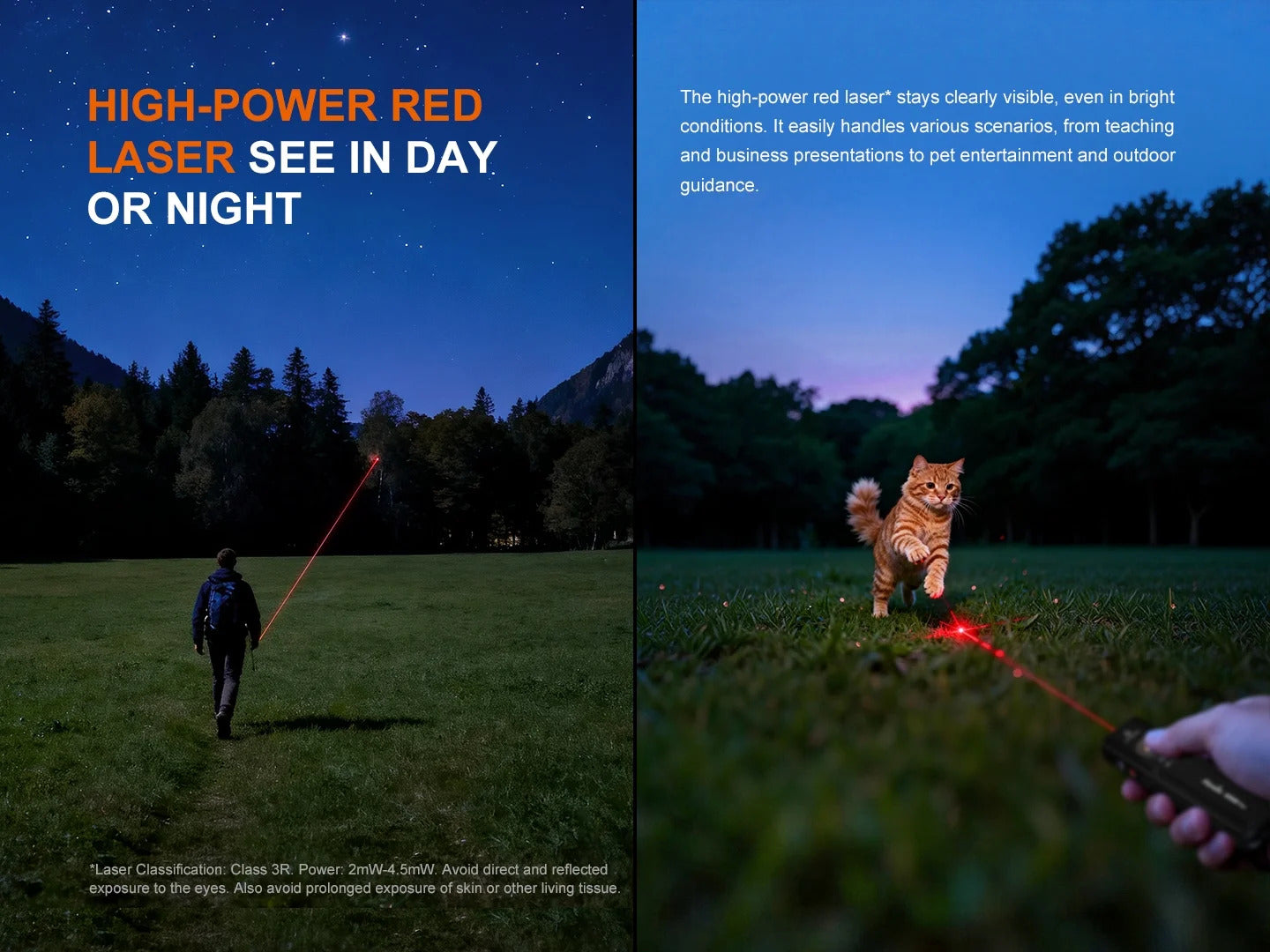 Fenix E06R Pro RG 1600L + Red Light + Green Laser Multifunctional Flashlight