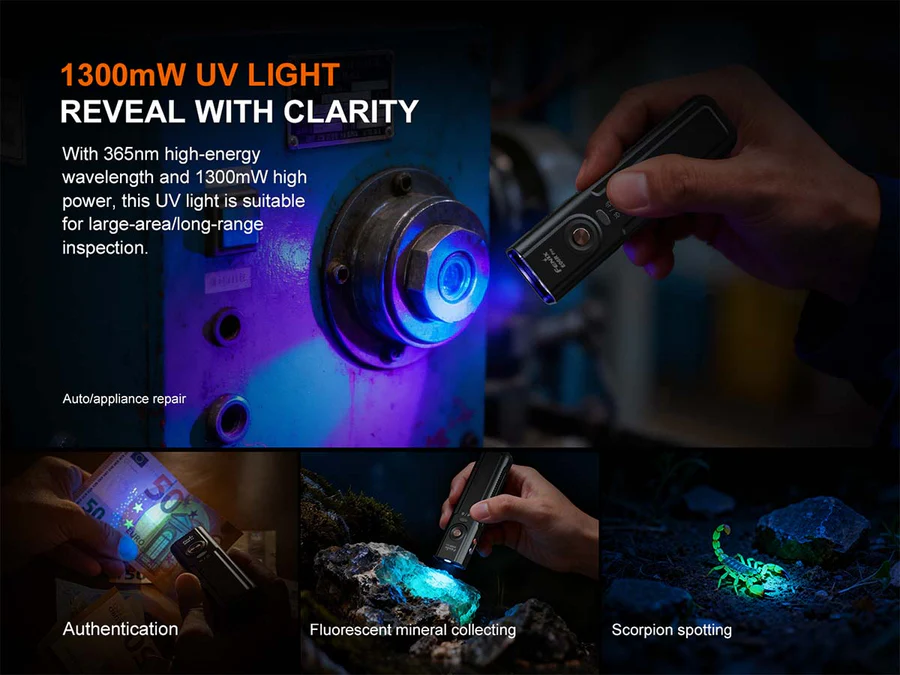 Fenix E06R PRO Flat Flashlight