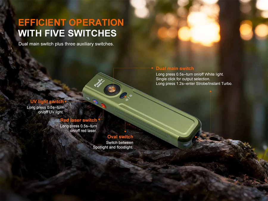 Fenix E06R PRO Flat Flashlight