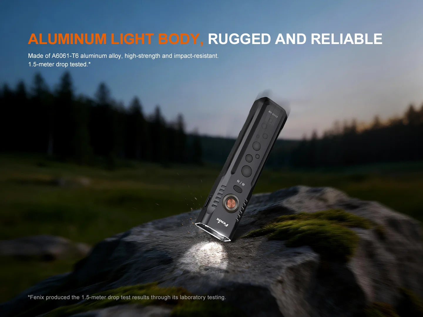 Fenix E08R UE Luminus SST20 LED Rechargeable Flashlight