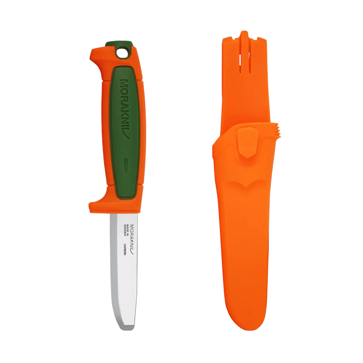 Morakniv Duty Safe (C) Green / Hi-Vis Orange Knife 14412
