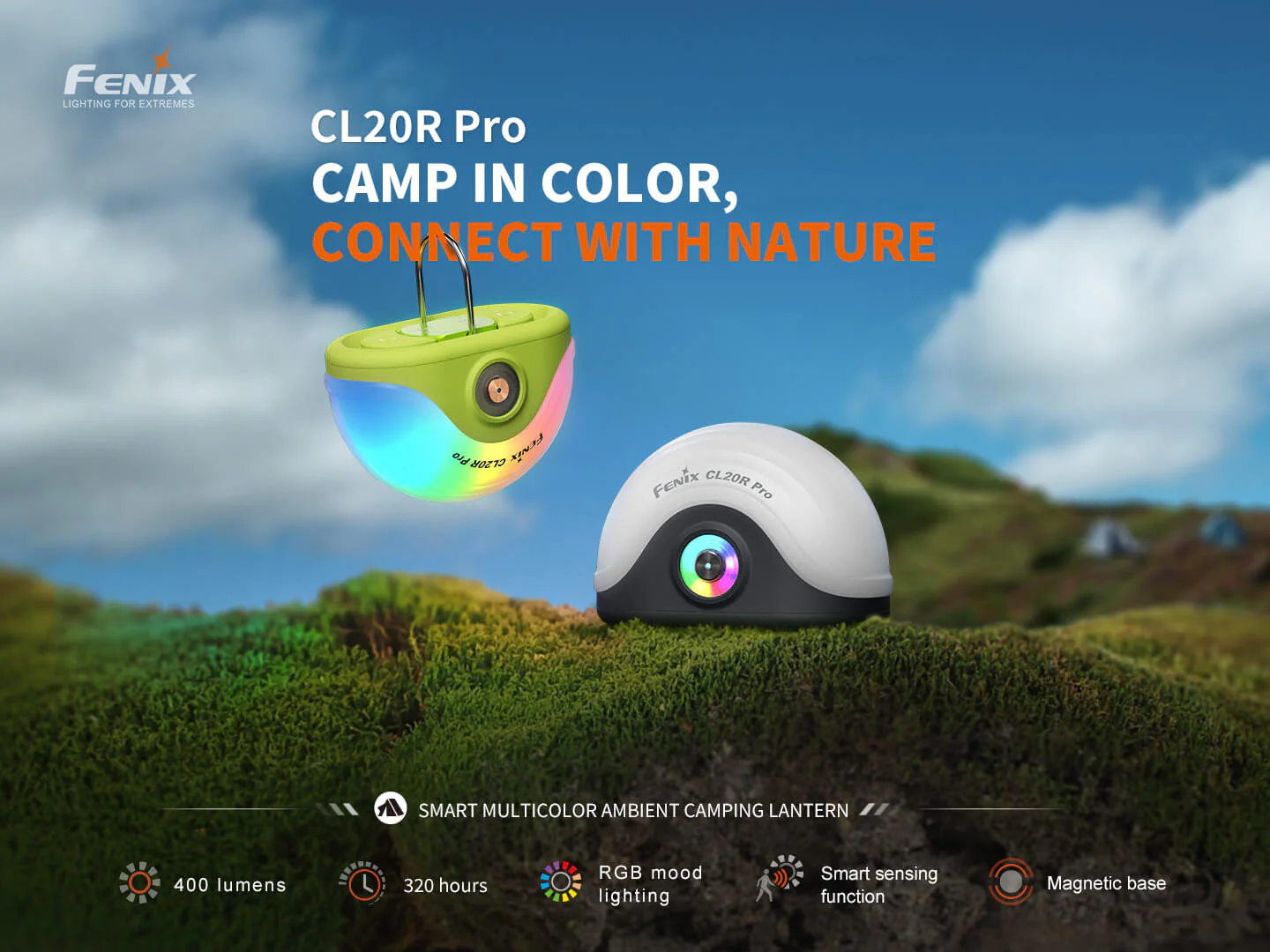 Fenix CL20R Pro 400L Rechargeable Lantern