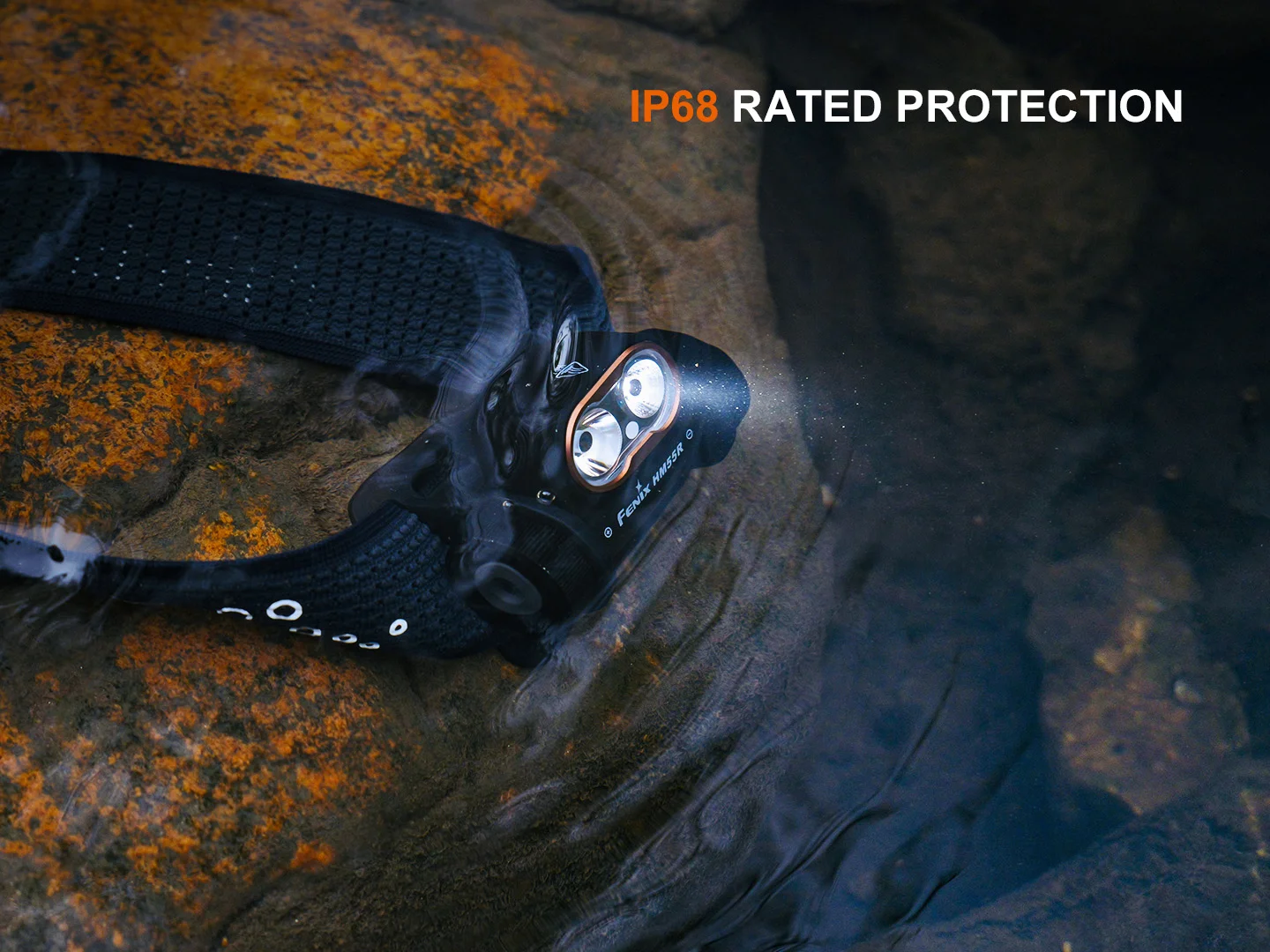 Fenix HM55R Luminus SST25 LED 1200L Rechargeable Headlamp