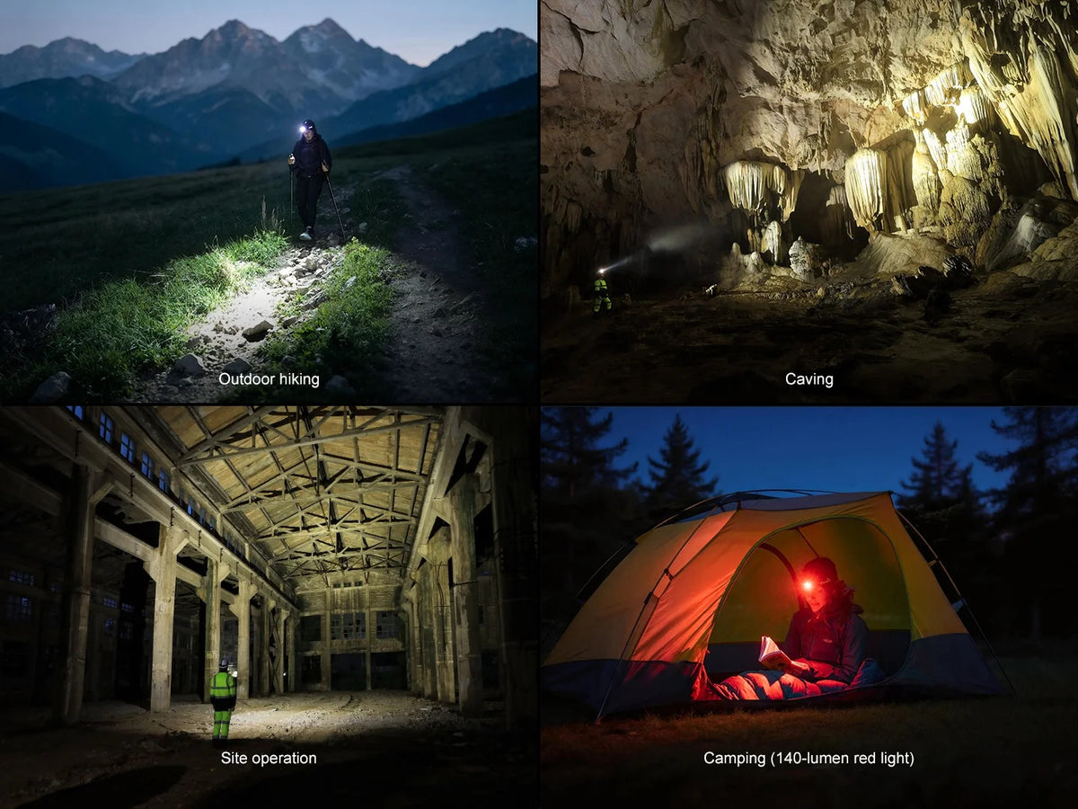 Fenix HM75R Pro MAGNESIUM MULTI-LED HEADLAMP 3500 Lumens