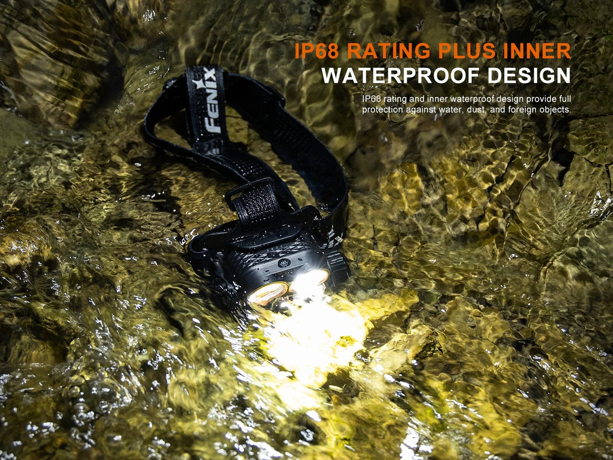 Fenix HM75R Pro MAGNESIUM MULTI-LED HEADLAMP 3500 Lumens