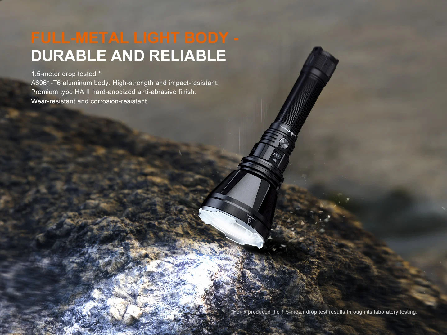 Fenix HT18R V2.0 Luminus SFT90 LED 3700L Rechargeable Flashlight