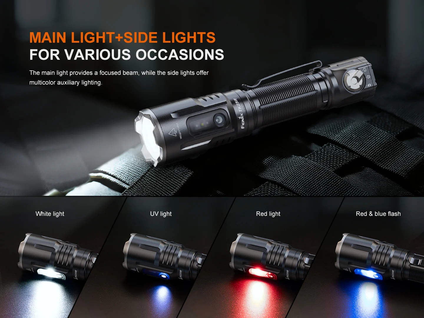 Fenix TK25R CREE XHP50.3 LED 3600L Rechargeable Flashlight