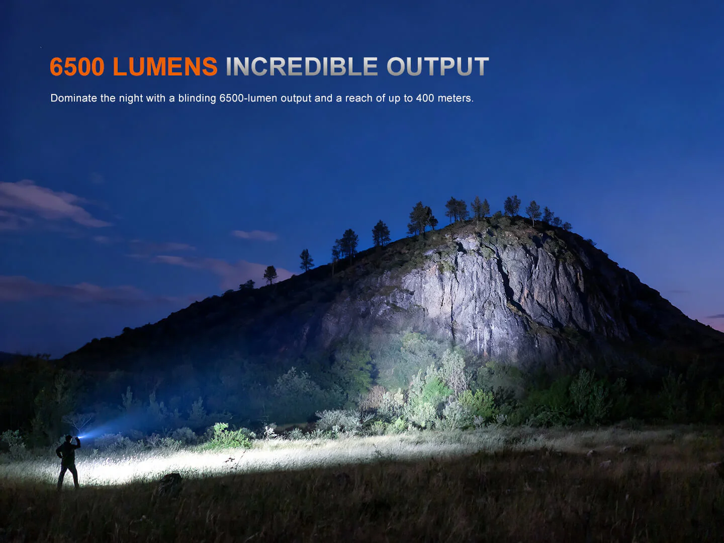 Fenix TK28R Luminus SFT70 LED 6500L Rechargeable Flashlight