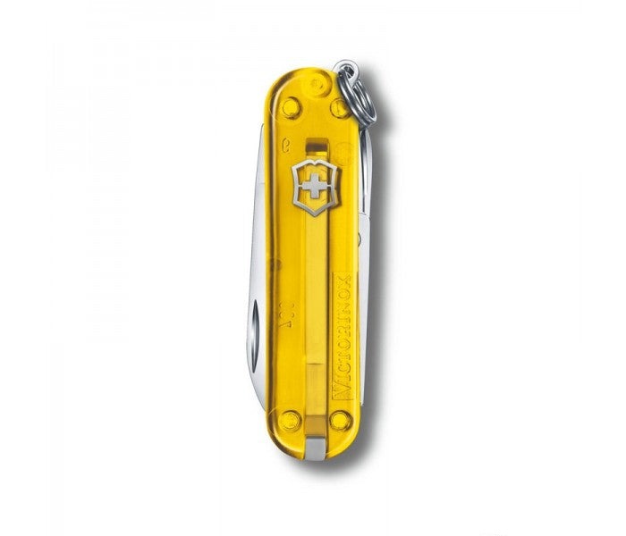 Victorinox Classic SD Tuscan Sun Transparent Yellow Multitool 0.6223.T81G